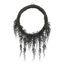 20" Black Cypress Wreath by Ashland®